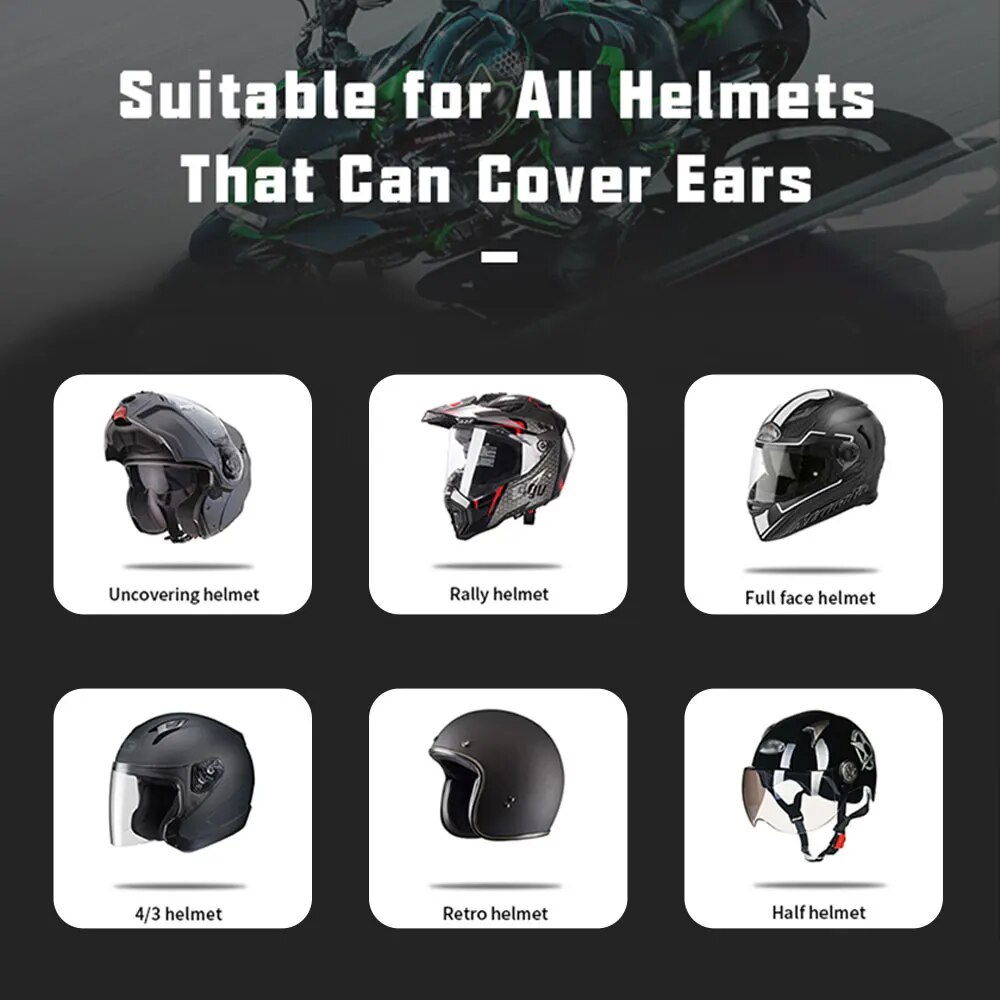 Kihous Single Ear Motorcycle H - Bluetooth Headset On Ear 评论和价格