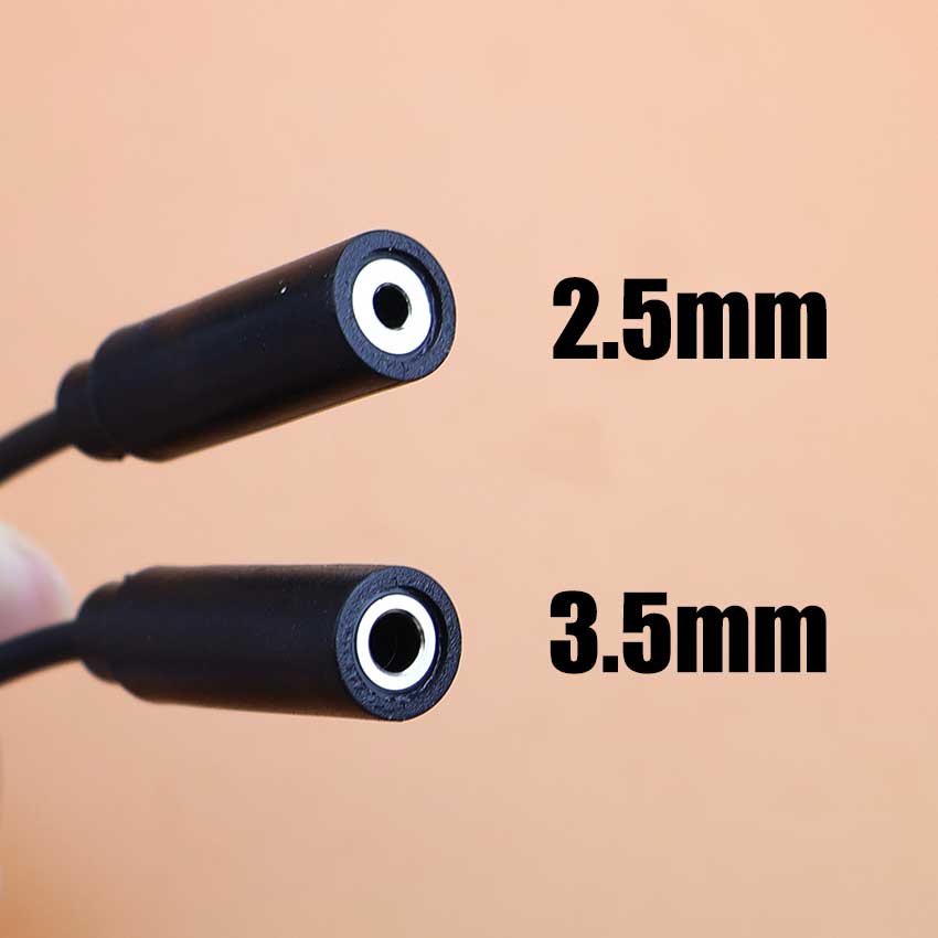 1pcs 2.5mm 3.5mm Mono Stereo A - Audiophile Headphone Wired 评论和价格