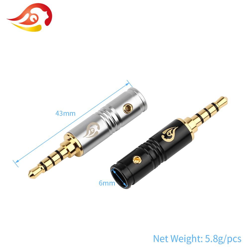 QYFANG 3.5mm Audio Jack 3/4 Po - Audiophile Headphone Wired 评论和价格
