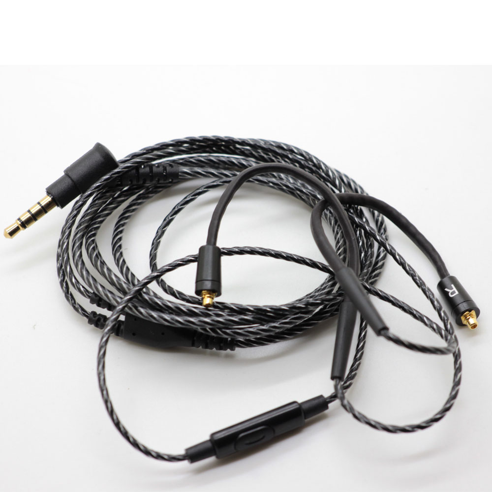 MMCX SE215 Cable with MIC Sing - Wired Earphone Mic 评论和价格