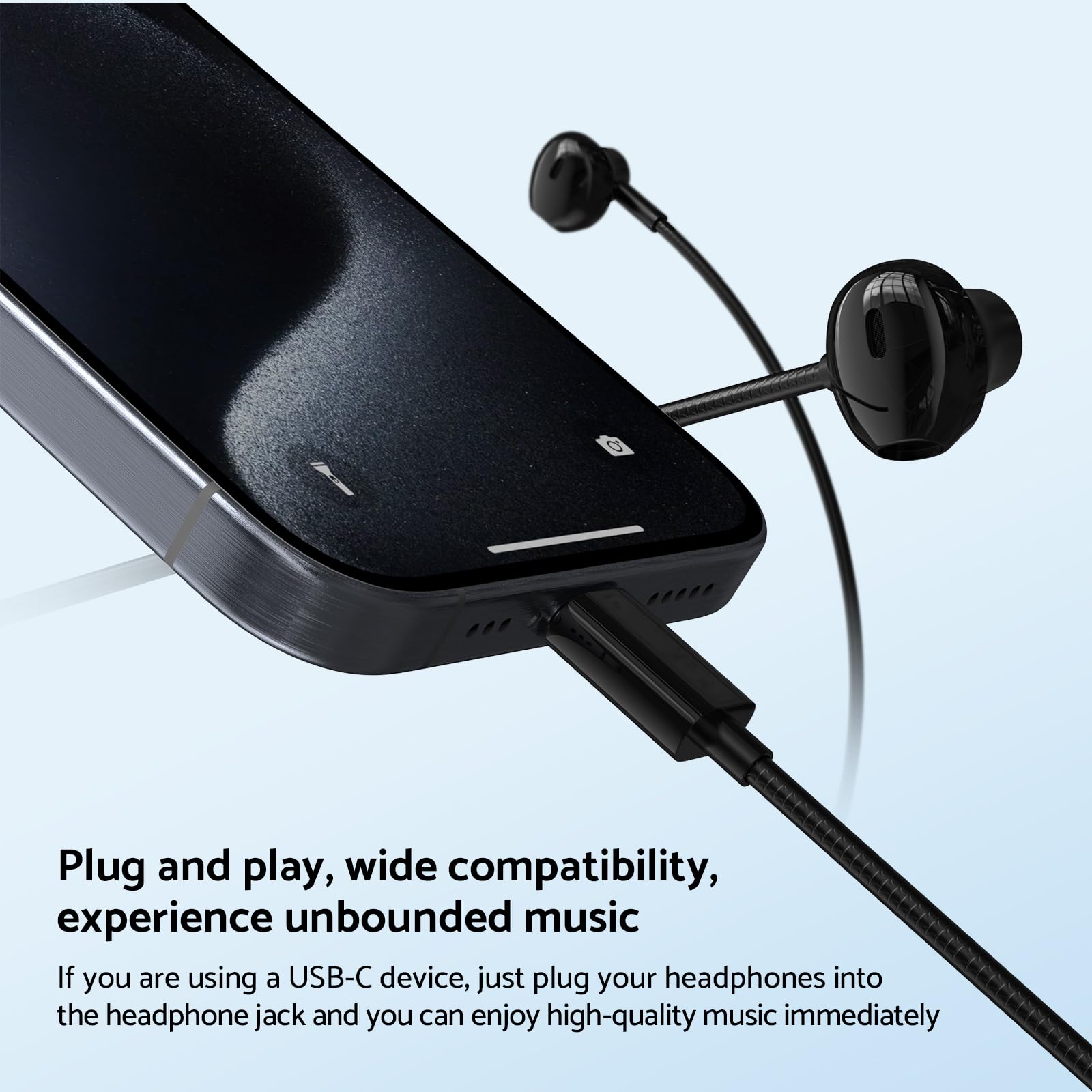 In-Ear Wired Headphone HiFi Mu - Wired Earphone Mic 评论和价格