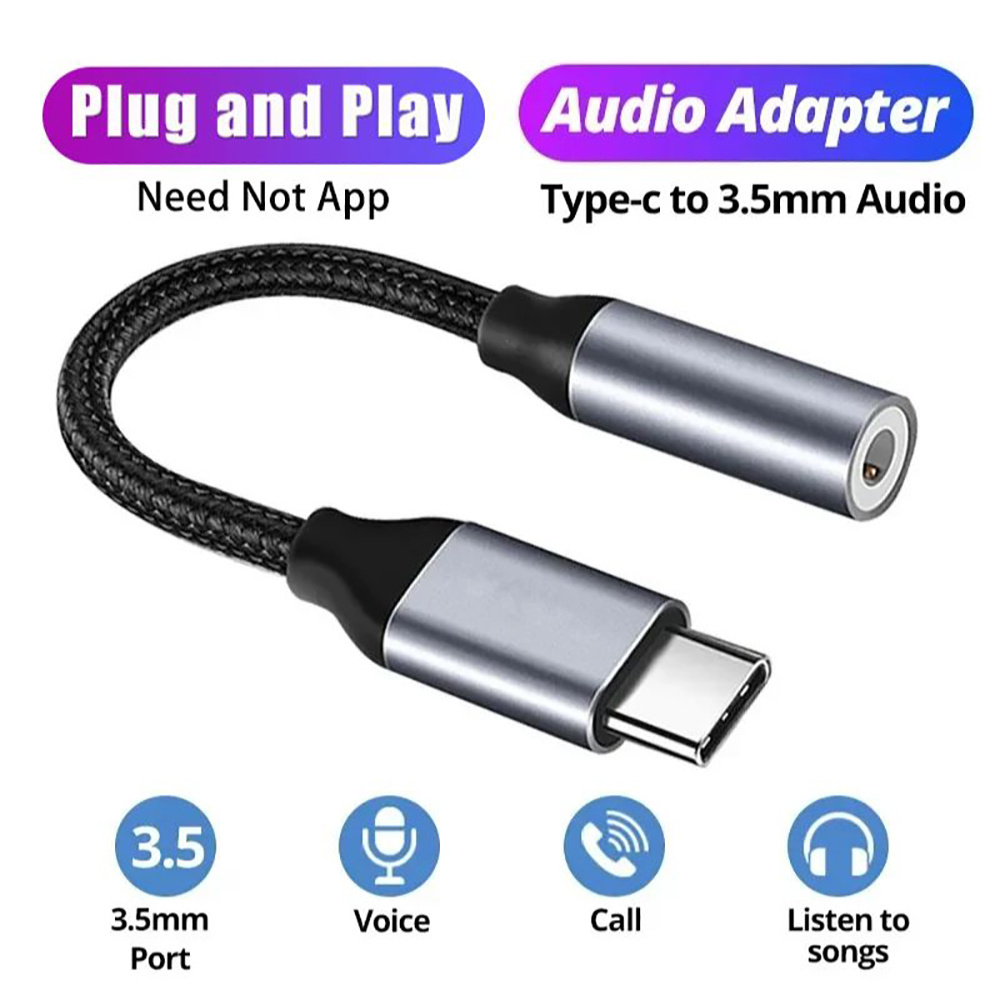 USB Type C To 3.5mm Audio Adap - Audiophile Headphone Wired 评论和价格